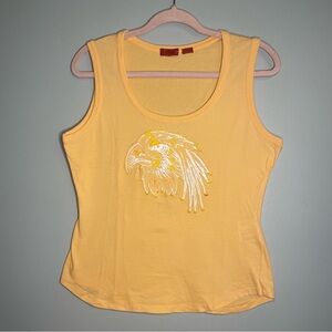 HUGO BOSS Women’s Vintage Eagle Tank Top 100% COTTON SZ/Med